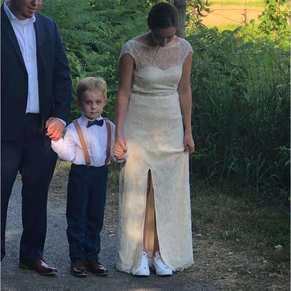 Sarah Seven vintage wedding dress formal